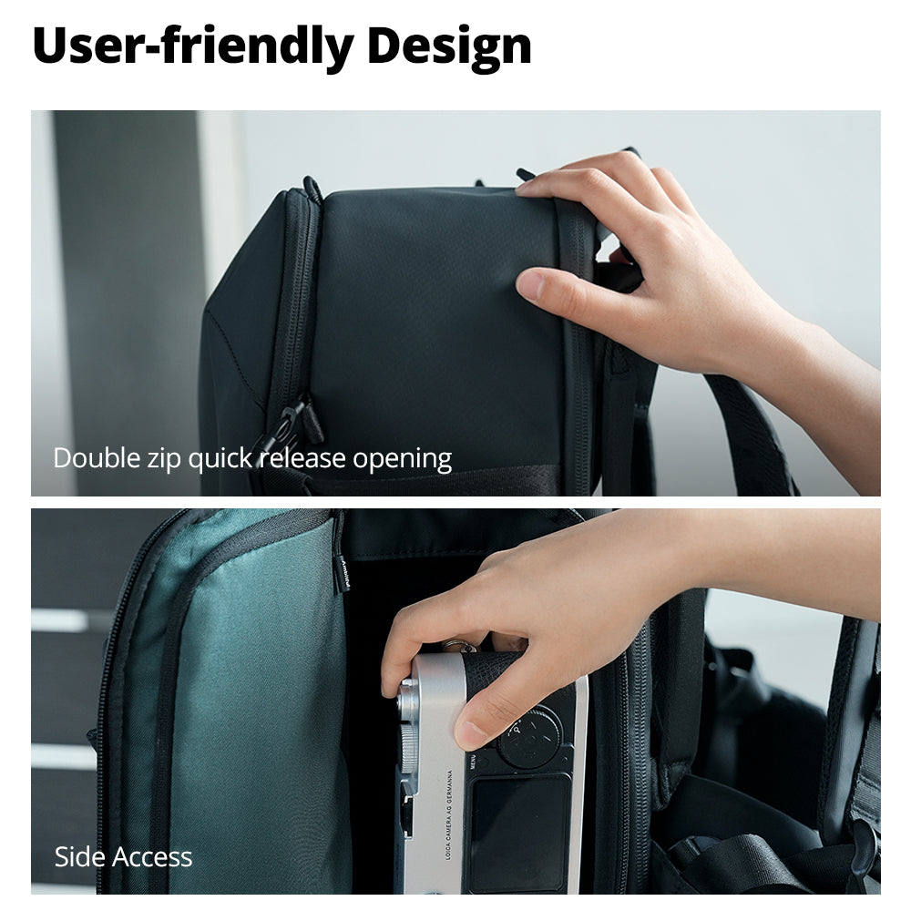 Ambitful OM-28 Large Camera Backpack Bag