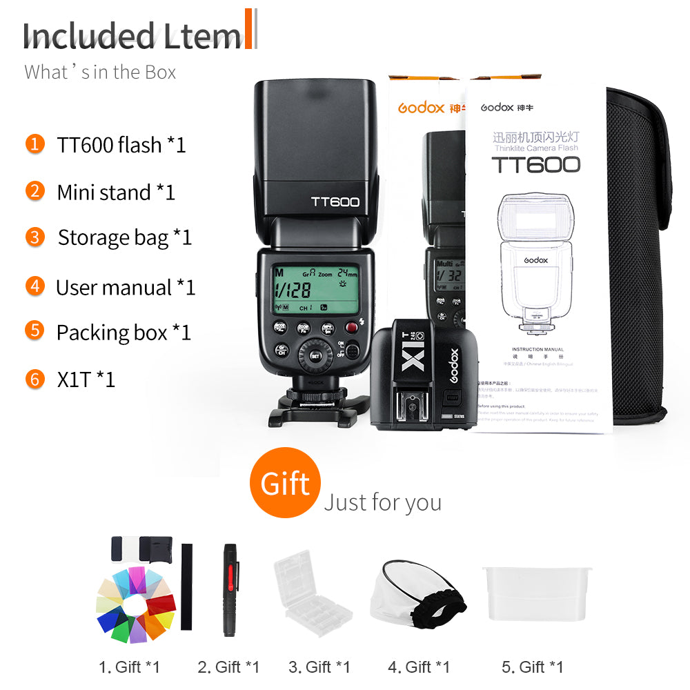 Flash GODOX Manual TT600 para Sony