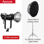 Aputure LS 300X Bi-Color 2700K-6500K tunable White Point Bowens mount V-mount plante compatible with Sidus Link App