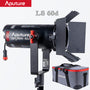 Aputure Light Storm 60D 60W Photography Lighting Daylight-Balanced Adjustable LED Video Light IP54 APP Control with Barn Doors