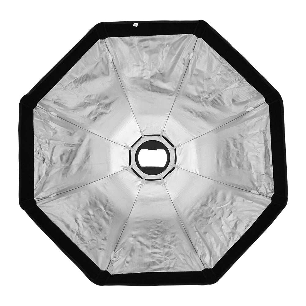 TRIOPO 55cm 65cm 90cm 120cm Foldable Octagon Softbox Bracket Mount Soft box Handle for Godox Yongnuo Speedlite Flash Light