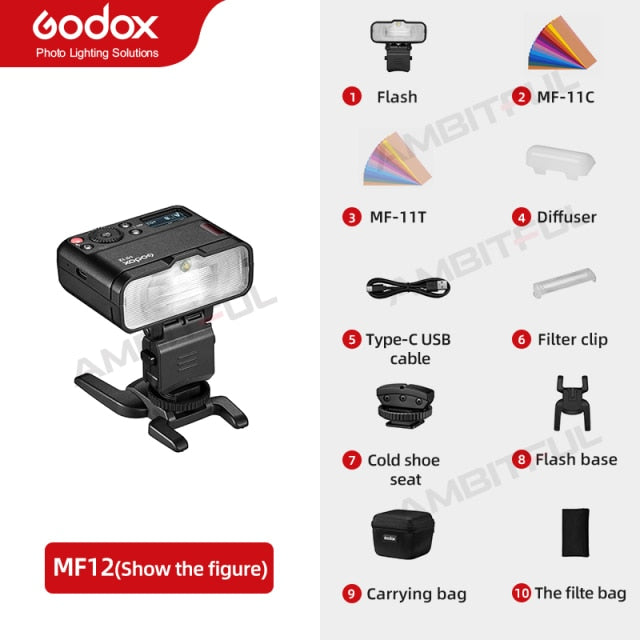 Godox MF12 K2 Macro Flash Kit 2x MF12