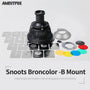 AMBITFUL AL-16 Focalize Conical Snoot Optical Condenser Art Special Effects Shaped Beam Light Cylinder with Shape and Color Gel focusing rod