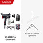Aputure LS 600d Pro Light Storm V-Mount 600W 600 PRO + DOME II + F10 Kit Professional Video Lamp Photo Daylight LED Light