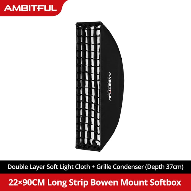 AMBITFUL Rectangular Octagonal Honeycomb Grid Softbox