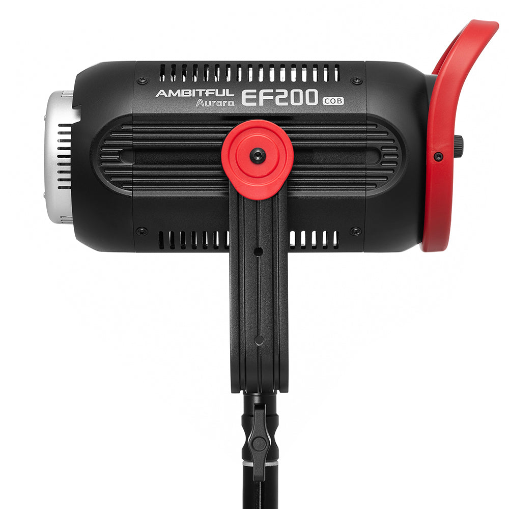 AMBITFUL EF200 COB 200W LED Video Light 5600K LED Continuous Lighting ,CRI 95+,TLCI 97+,Built-in APP ,79000lux@ 1m, Bowens Mount