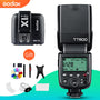Godox TT600 2.4G Wireless Camera Flash Speedlite + X1T-C/N/F Transmitter Wireless Flash Trigger for Canon Nikon Fujifilm Olympus