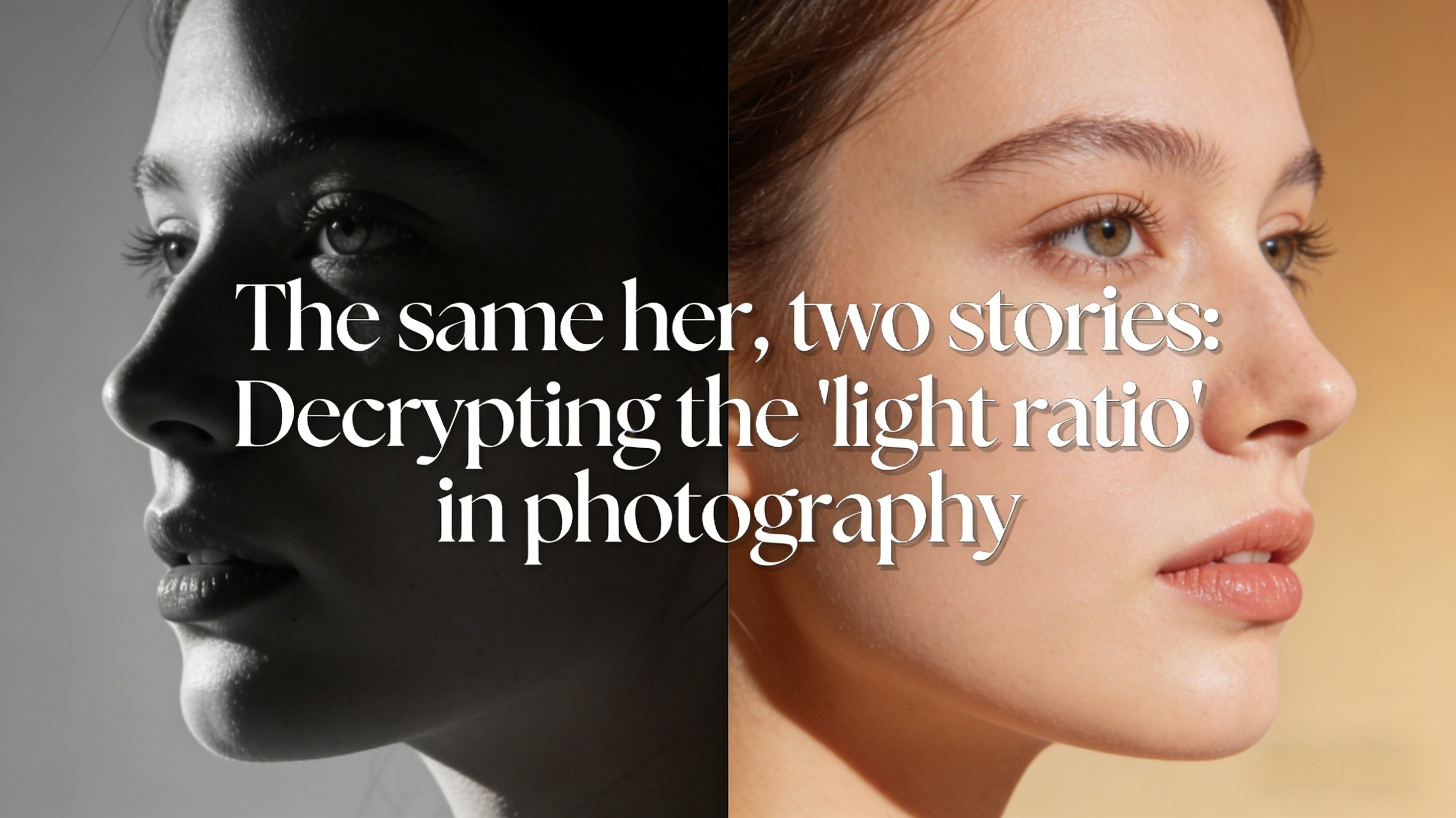 Master Light Ratio to Turn Flat Photos into 3D Masterpieces