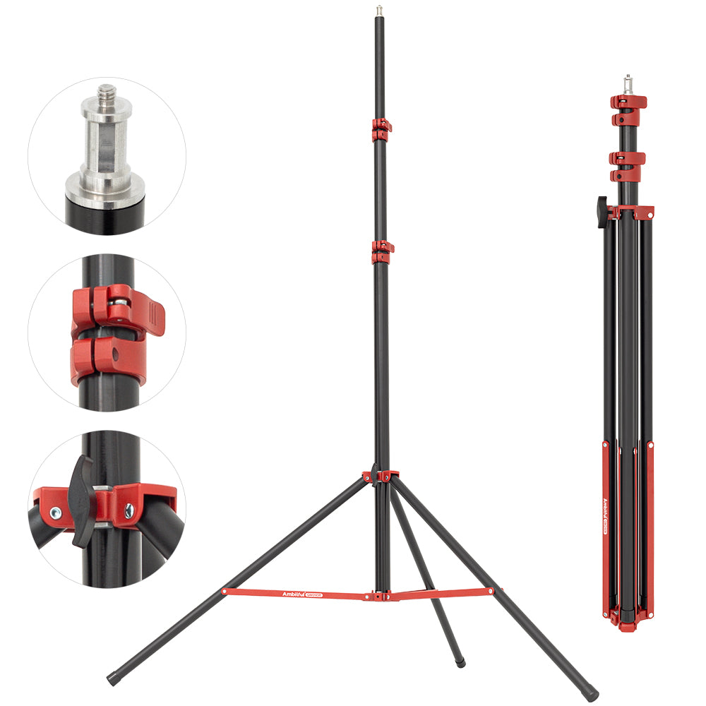 Ambitful GM280R Adjustable Photographic Aluminum Alloy Light Stand