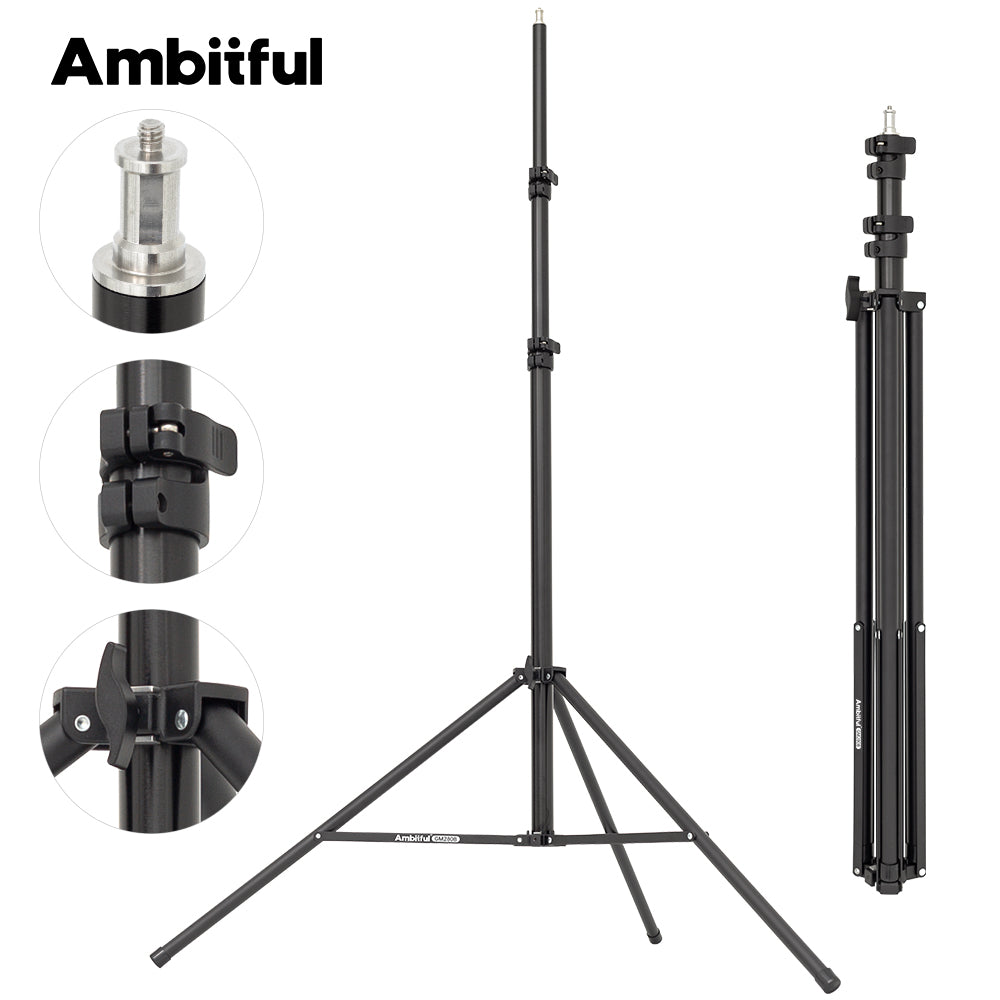 Ambitful GM280R Adjustable Photographic Aluminum Alloy Light Stand