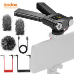 GODOX IVM-S3 Machine-top gun type lithium battery Microphone for DSLR phonesLive outdoors Capacitive microphone