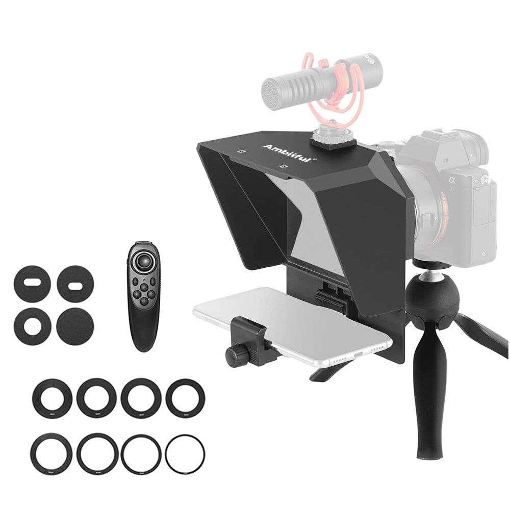 Ambitful T1 Portable Teleprompter Kit