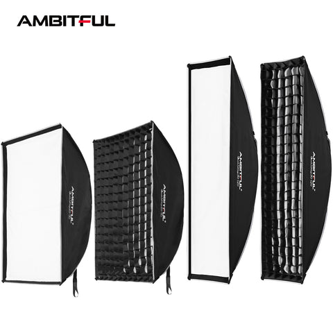 AMBITFUL 30-120CM Quick Release Long Softboxes