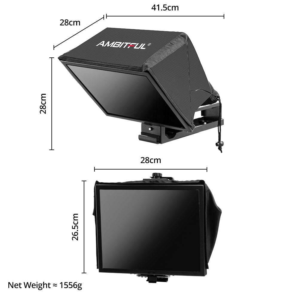 Ambitful T14Pro 14-inch Teleprompter