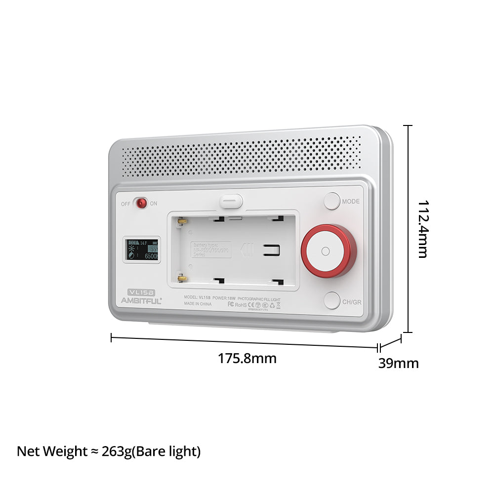 Ambitful VL15B/C Panel Light