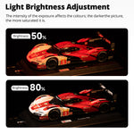 Ambitful 25 * 25 cm Geles de iluminación CTO Luces fotográficas Filtros de gel Hojas de luz de corrección de color transparente para linterna estroboscópica