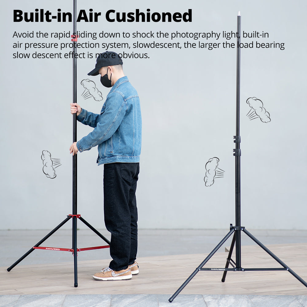 Ambitful GM280R Adjustable Photographic Aluminum Alloy Light Stand