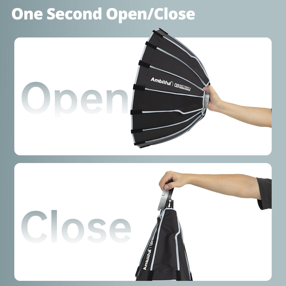 Ambitful Q90 Quick Release Parabolic Softbox