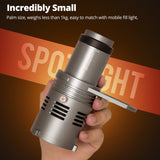 Ambitful AL20 focaliza cónico Snoot condensador óptico arte forma especial haz con para Mini Bowens Godox Yongnuo Zhiyun montaje