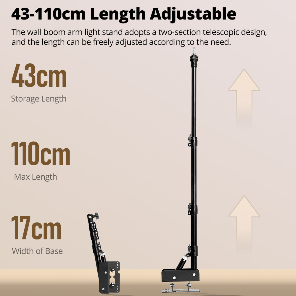 Ambitful Ring Light Wall Mount Bracket