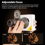 Ambitful AL20 focaliza cónico Snoot condensador óptico arte forma especial haz con para Mini Bowens Godox Yongnuo Zhiyun montaje