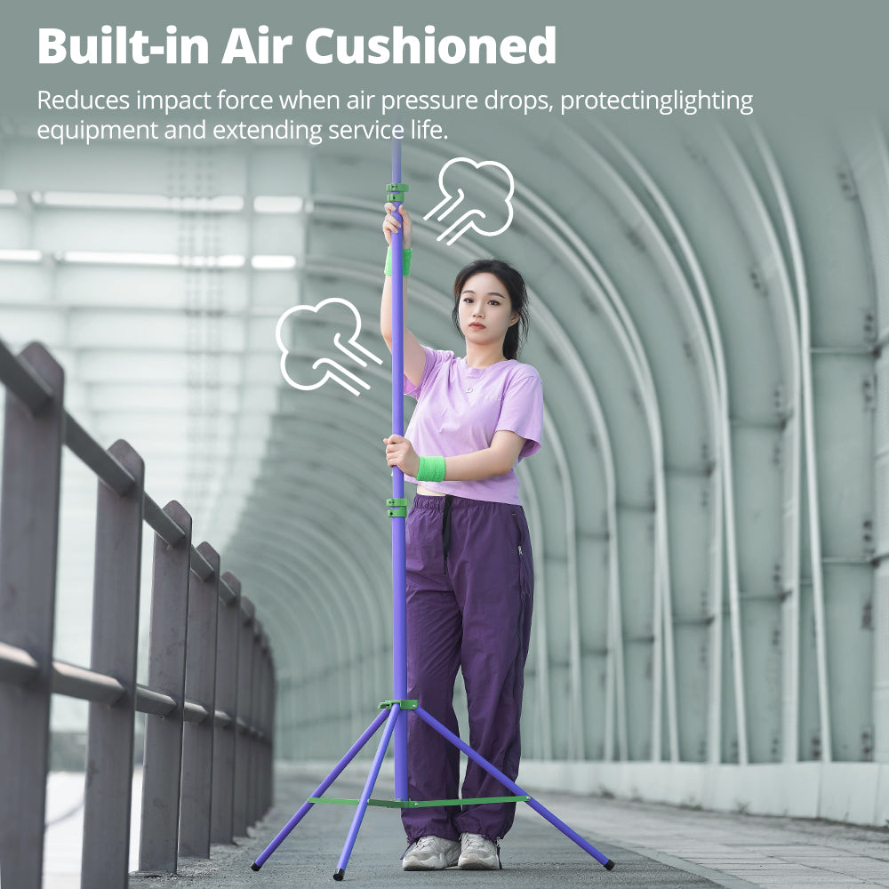 Ambitful GM280P Adjustable Aluminum Alloy Light Stand for Photography