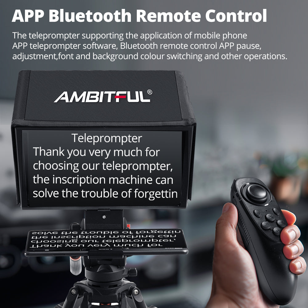 Ambitful T14Pro 14-inch Teleprompter