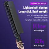 Ambitful RSL-01 RGB luz de palo de mano 2500K-9000K barra de luz LED efectos de iluminación 2600mAh batería lámpara de tubo de mano