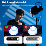Ambitful 25 * 25 cm Geles de iluminación CTO Luces fotográficas Filtros de gel Hojas de luz de corrección de color transparente para linterna estroboscópica