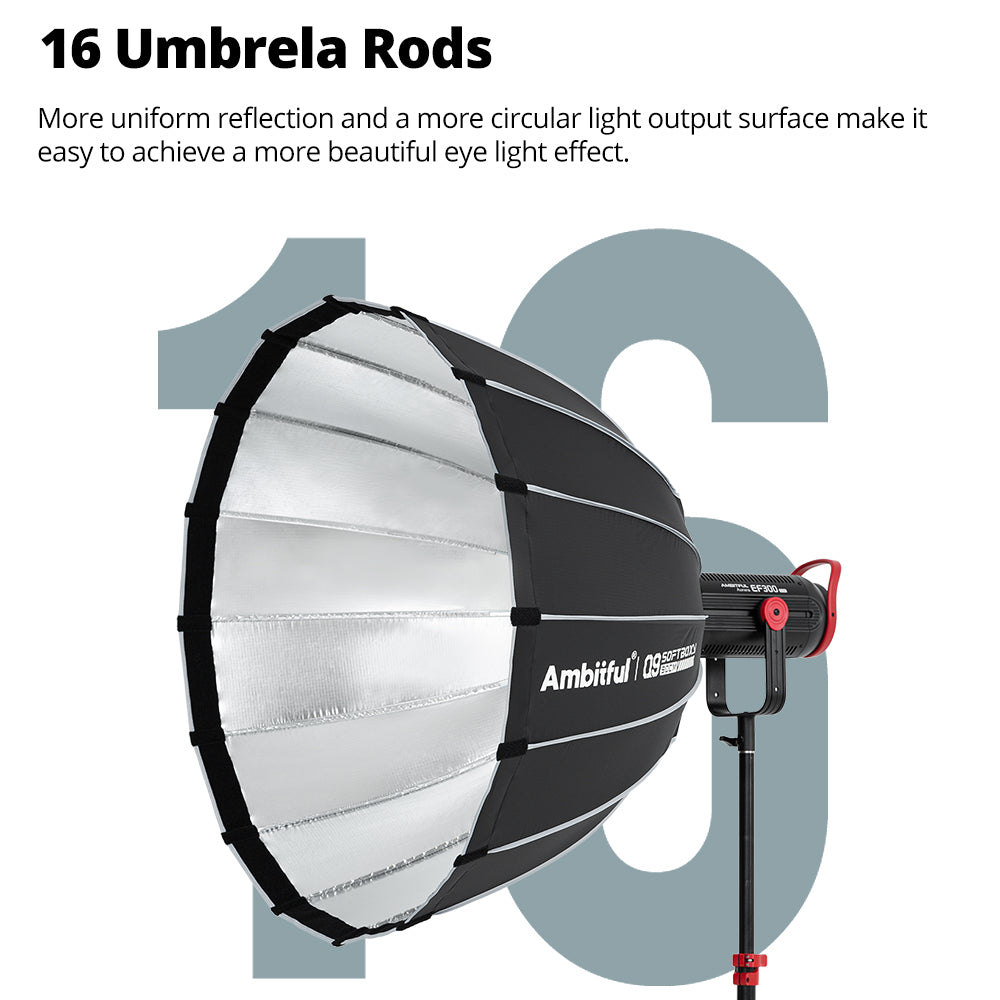 Ambitful Q90 Quick Release Parabolic Softbox