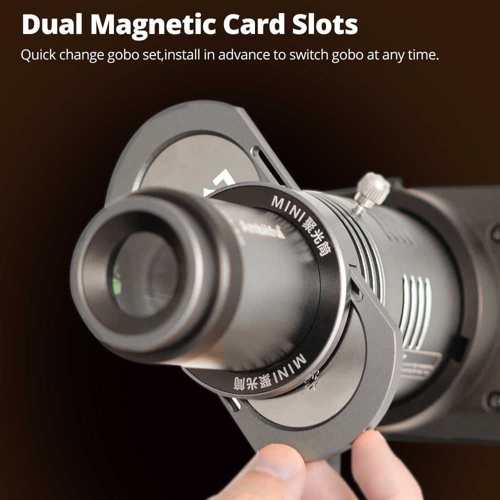 Ambitful AL20 focaliza cónico Snoot condensador óptico arte forma especial haz con para Mini Bowens Godox Yongnuo Zhiyun montaje