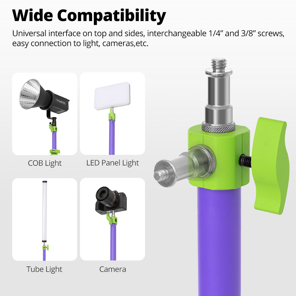 Ambitful GM280P Adjustable Aluminum Alloy Light Stand for Photography