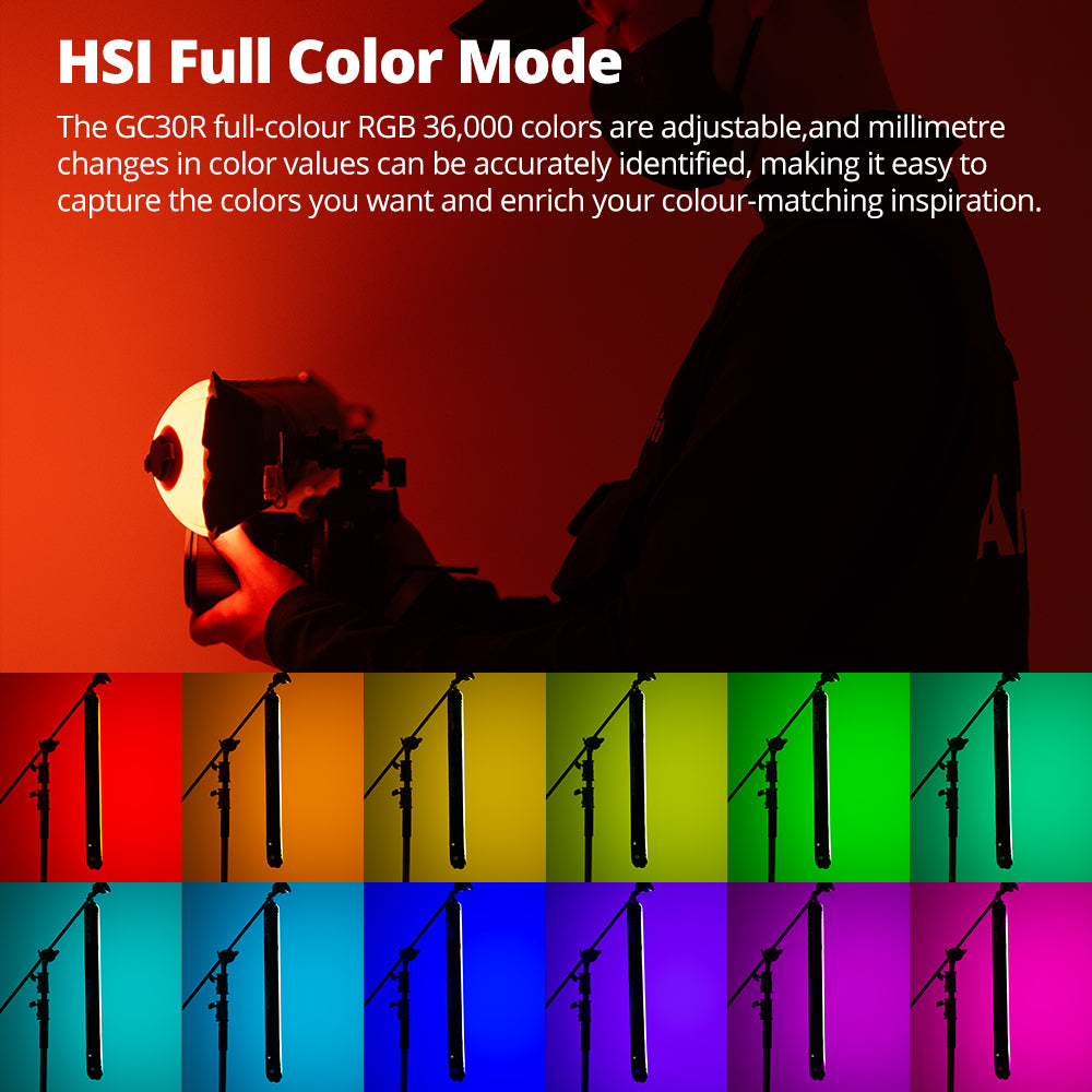Ambitful GC30R 30W RGB Full-Color Inflatable Tube Light