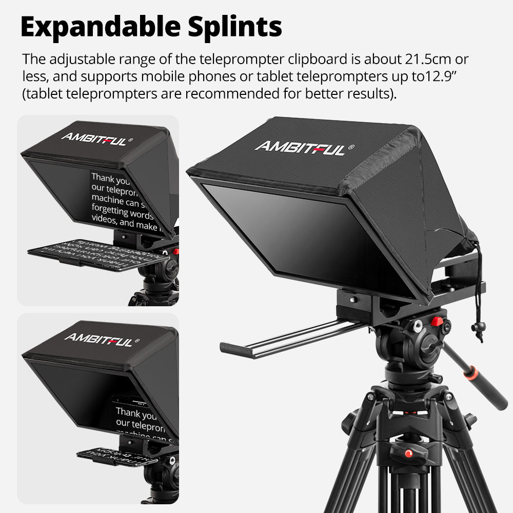 Ambitful T14Pro 14-inch Teleprompter