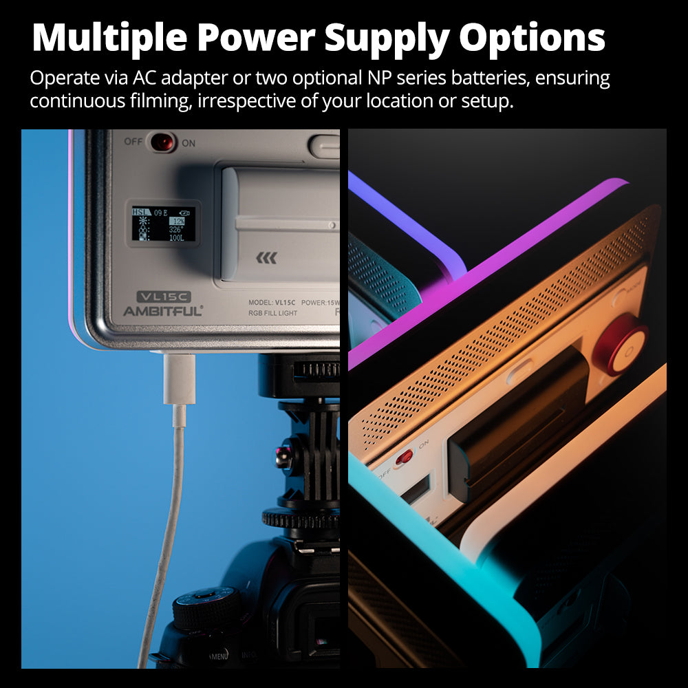 Ambitful VL15B/C Panel Light