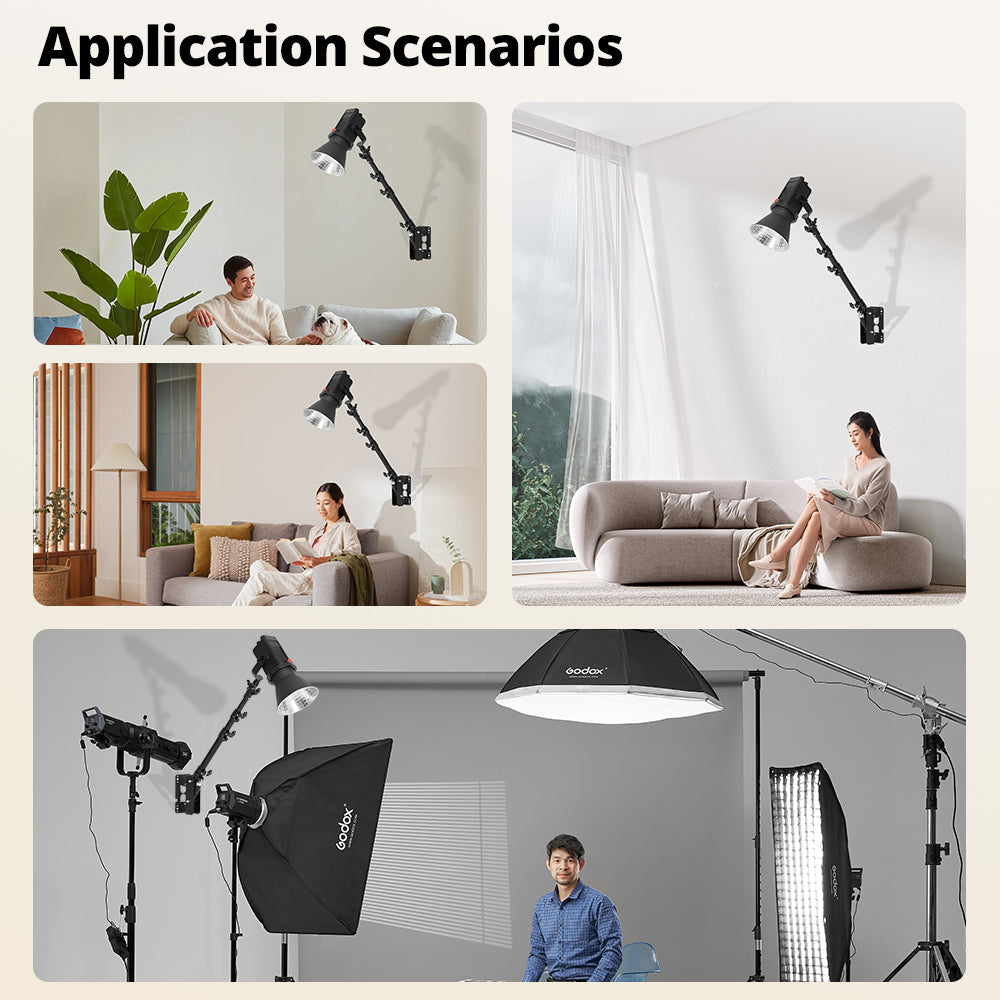 Ambitful Ring Light Wall Mount Bracket