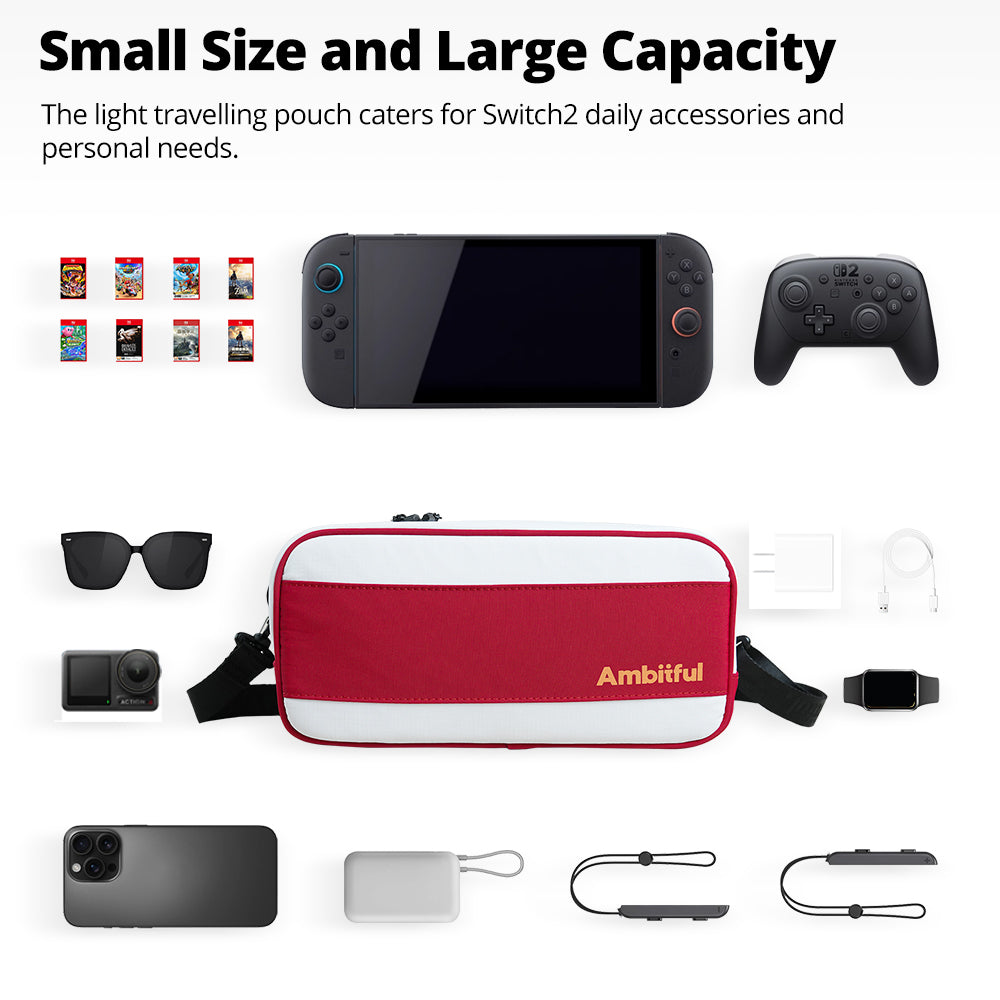 Ambitful One Game Switch2 Storage Bag
