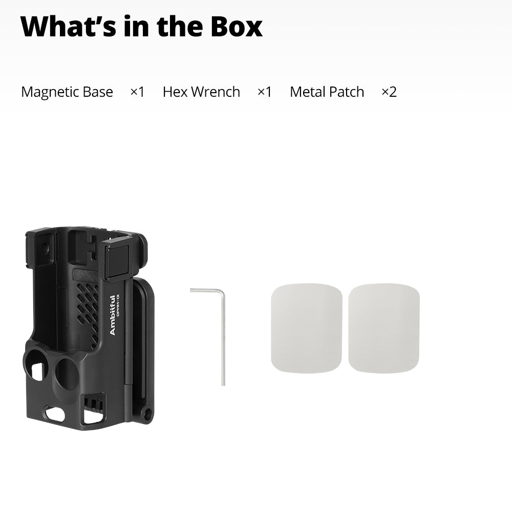 Ambitful LIGOO-DPMM-01 Magnetic Mounting Base (Pocket 3)