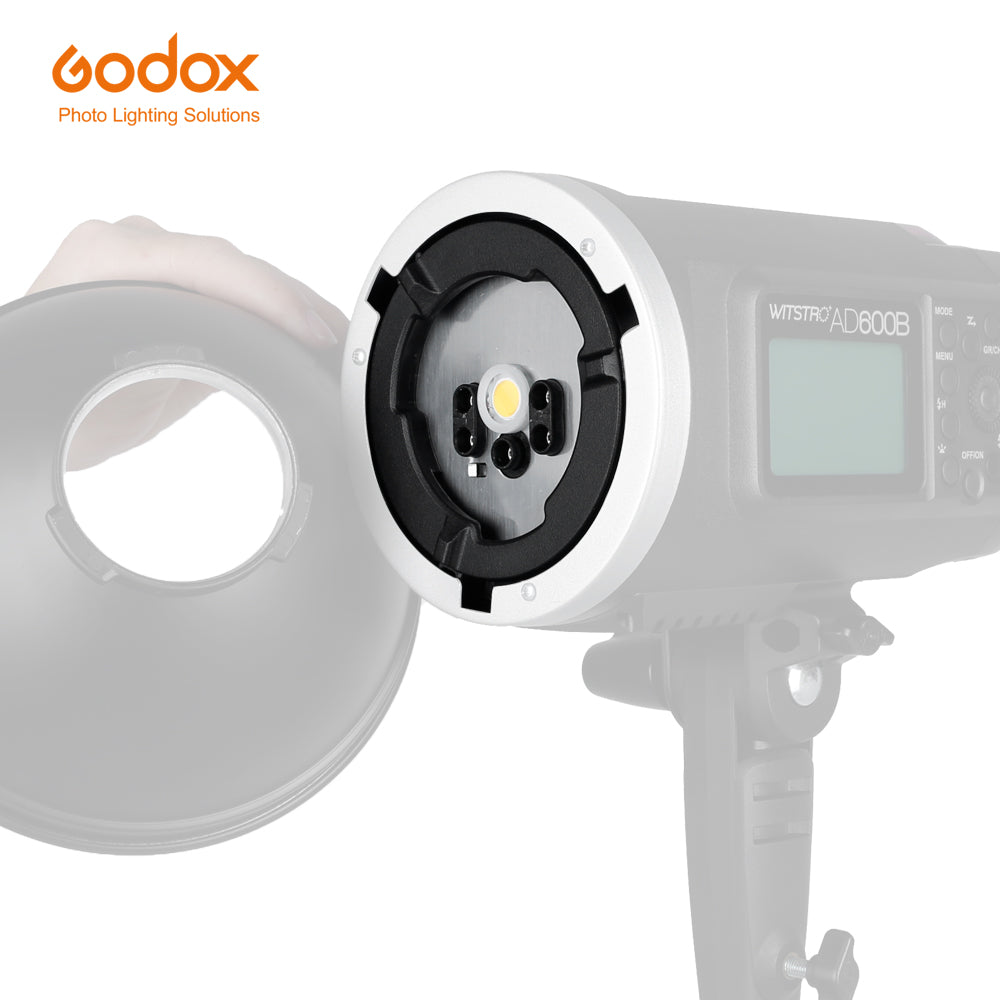 Godox AD-CS Locking Ring Adapter For AD600 Series Strobe Flash & AD-H600 AD-H1200 Remote Flash Head