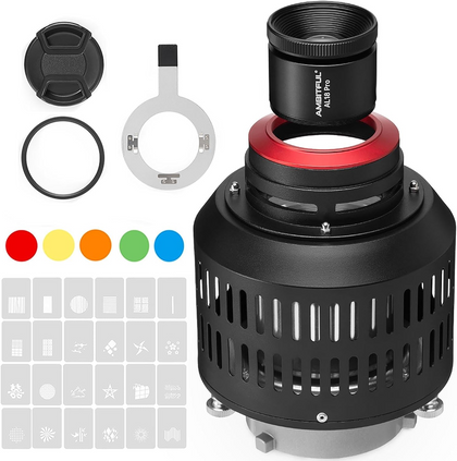 AMBITFUL AL-18PRO AL-18 PRO Optical Focalize Condenser Beam Light Cylinder Optical Focalize Art Photography Light Cylinder