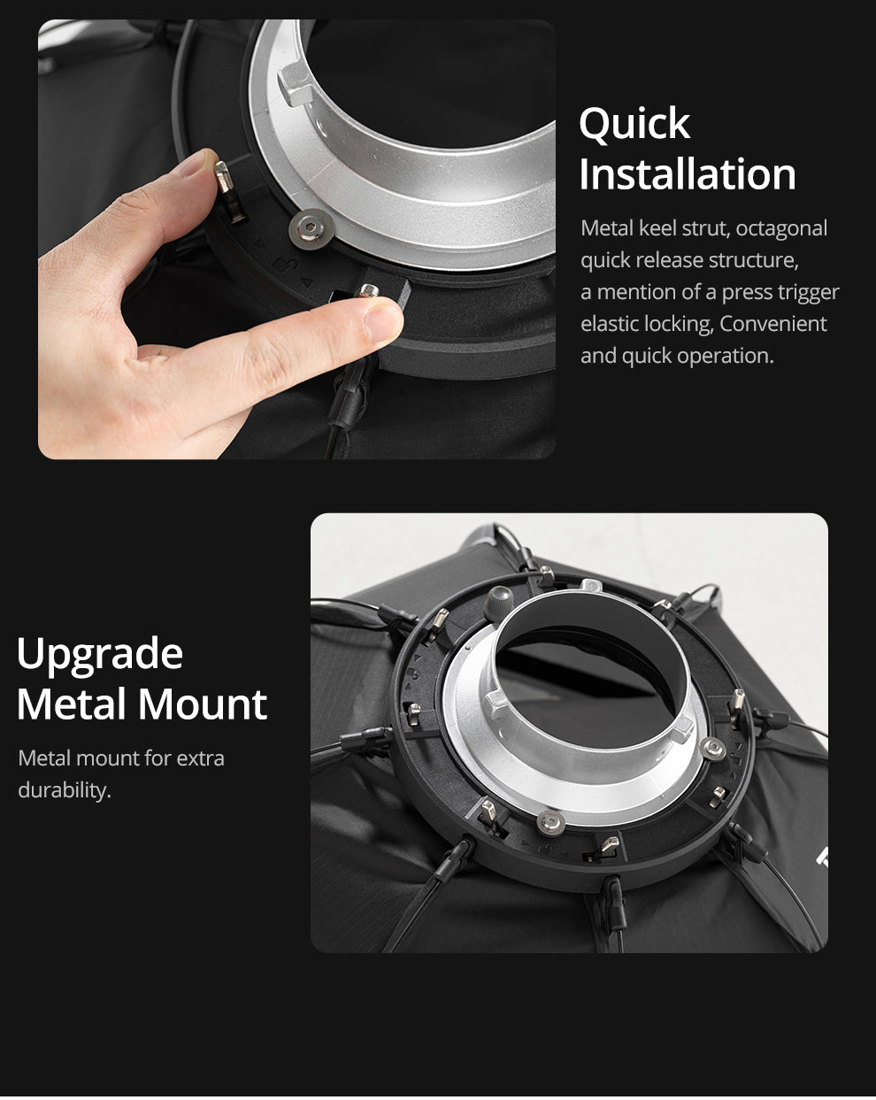 AMBITFUL PS45 Bowens Port Softbox