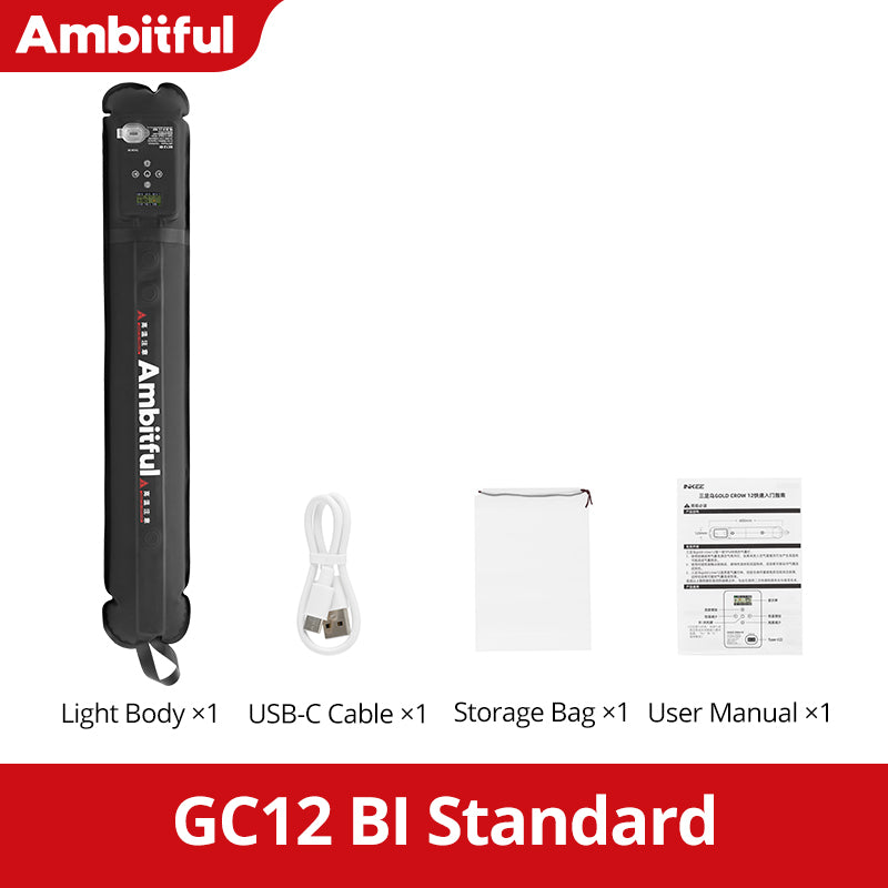 Ambitful GC12 Gold Crow 12 Photography Light