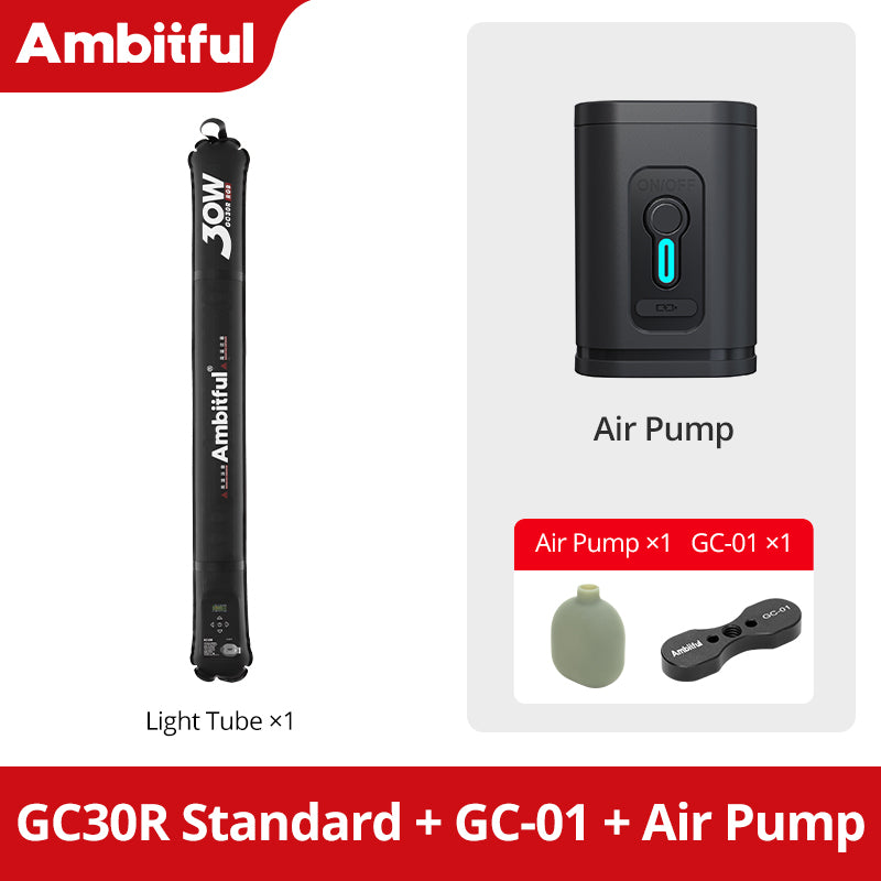 Ambitful GC30R 30W RGB Full-Color Inflatable Tube Light – AMBITFUL
