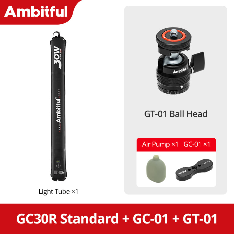 Ambitful GC30R 30W RGB Full-Color Inflatable Tube Light