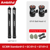 Nuevo Ambitful GC30R 30W RGB fotografía iluminación luz de aire 2000K-10000K luz inflable Flexible LED portátil