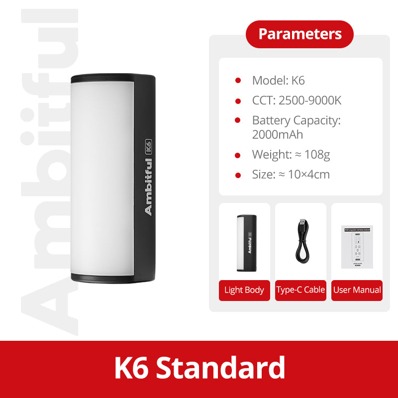 Ambitful K6 Magnetic Handheld Light Wand