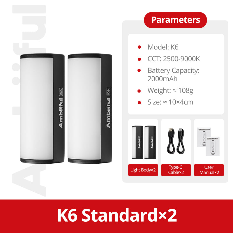 Ambitful K6 Magnetic Handheld Light Wand