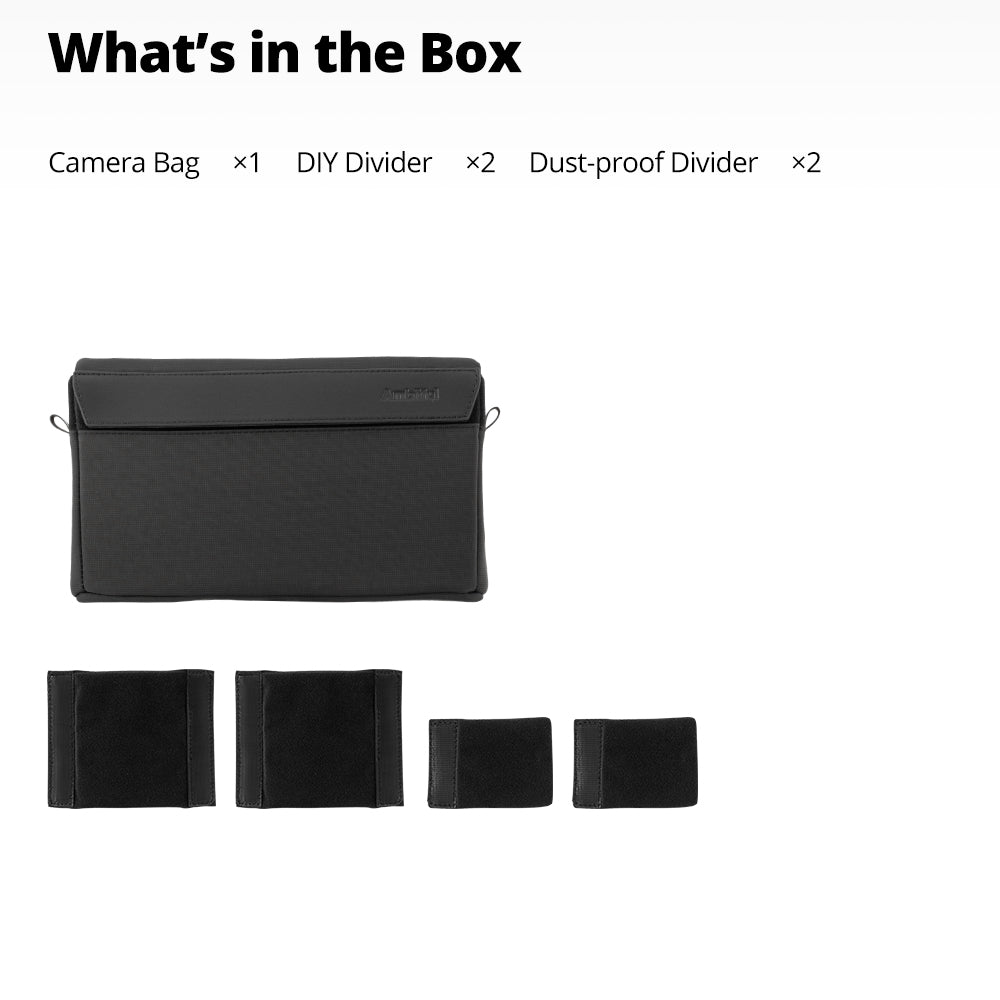 Ambitful D1 Cube Camera Bag Insert