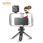 Godox VSS-R01 Mobile phone rabbit cage Case Cage with Cold Shoe and 1/4 Screw for Mobile Phone Photography Vlog Video