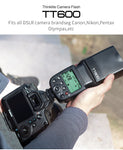 Godox TT600 2.4G Wireless GN60 Master/Slave Camera Flash Speedlite with Xpro Trigger for Canon Nikon Sony Pentax Olympus Fuji
